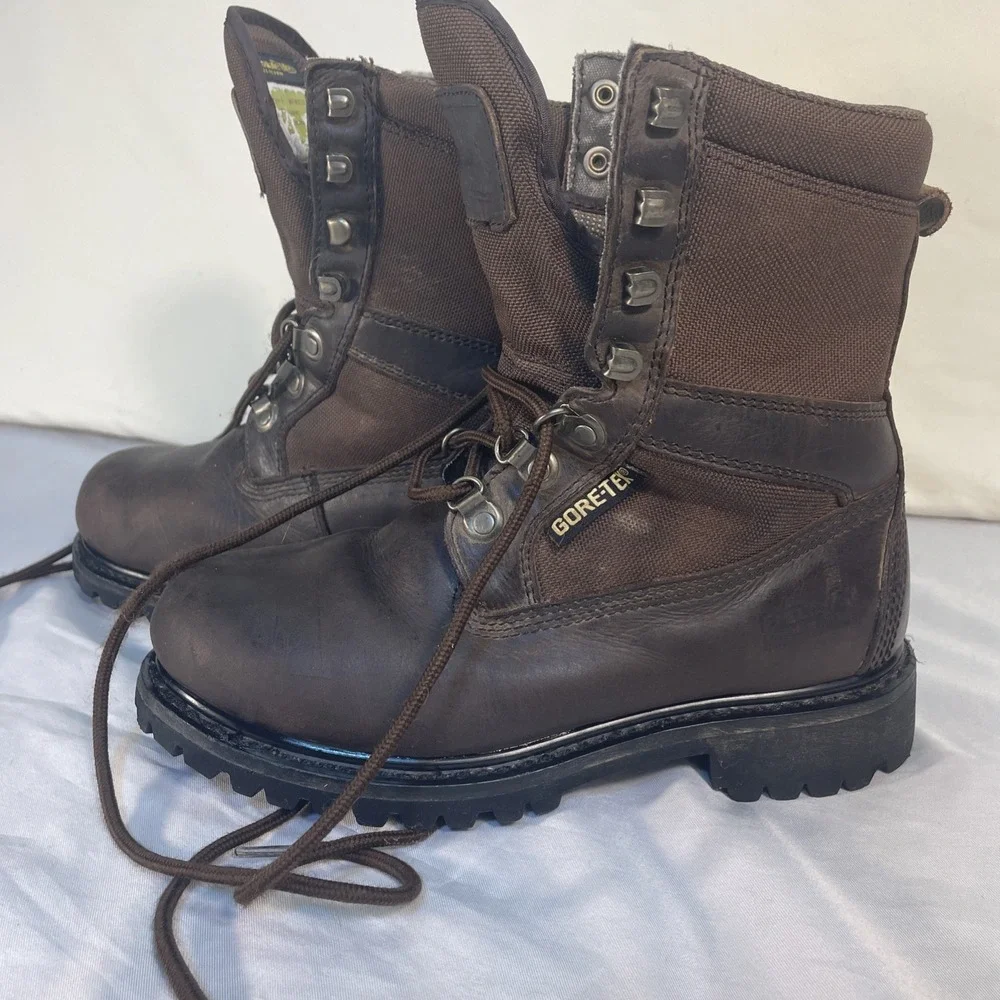 Field & Stream Gore-Tex Thinsulate UltraMen's Leather BootsHiking VibramSole Sz7